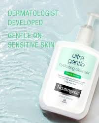 Neutrogena Ultra Gentle Hydrating Creamy Facial Cleanser 12 Fl Oz In 2020 Gentle Facial Cleanser Skin Cleanser Products Cleanser Sensitive Skin