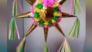 Diy Christmas Star Pinata How To Make A Mexican Pinata Pinata Navidena Paso A Paso Youtube Color mexican pinata, shape star for parties. diy christmas star pinata how to make