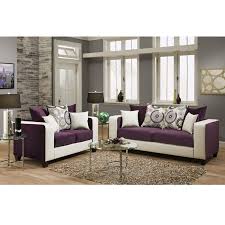 You too can have your peers bow down to the majesty of your purple mantle once you reveal your extravagant new living room. Riverstone Implosion Purple Velvet Living Room Set By Flash Furniture