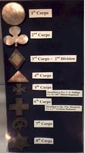 Civil War Union Badges 1st Thru 8th Corps American Civil War Civil War History Civil War Battles