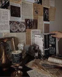 200 Dark Academia Aesthetic Wall Collage Kit Academia Aesthetic Collage Kit Room Decor Dorm Decor 6x4 Digital In 2021 Light In The Dark Aesthetic Bedroom Hogwarts Aesthetic