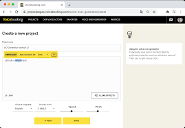 Our video editor also allow time stretch. Free Voice Over Generator Voicebooking