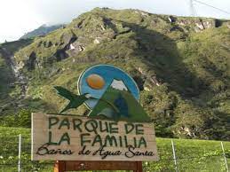 Este día en baños de agua santa se inauguró el complejo las termas de la virgen, compuesto por diez piscinas, ocho de aguas termales en una primera planta y en la segunda una de olas, otra recreativa, así como con juegos acuáticos y parque infantil. Family Park In Banos De Agua Santa Ecuador Travel Guide Go Ecuador Hotels Tours In Ecuador