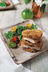 Catfish Napoleon With Fried Green Tomatoes The Catfish Institute Fried Green Tomatoes Fried Green Tomatoes Book Fried Green Tomatoes Recipe