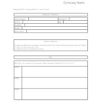 Evaluation Form Templates