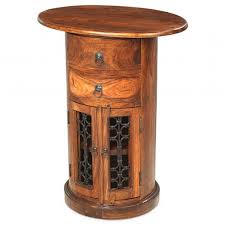 Add style to your home, with pieces that add to your decor while providing hidden storage. Kanpur Indian Sheesham Oval Drum Chest Fusion Furniture Store