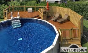 Pin By Mary Rodriguez On Above Ground Pool Pool Deck Plans Pool Landscaping Pool Decks