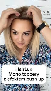 ✨ Toppery MONO z włosów naturalnych europejskich