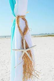 Wedding Starfish Beach Wedding Decor Fort Myers Beach Wedding Rafia And Starfish Platinum Beach W Beach Wedding Decorations Outdoor Wedding Wedding Package