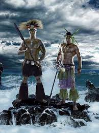 Tahitian Warriors Polynesian Men Polynesian Culture Warrior