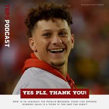 It appears Patrick Mahomes told the Kansas City Chiefs the Missouri State  Motto. Patrick: I'm from the show me state. KC: What does that mean  Patrick? Patrick: You got to show me