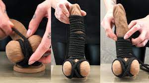 Step by Step Bondage Cock and Ball Restraint with Bondage Rope | Pulse and  Cocktails - YouTube