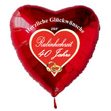 Wer lyrisch nicht so begabt ist, muss aber nicht verzweifeln. Herzliche Gluckwunsche Zur Rubinhochzeit