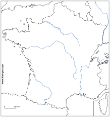 Carte de france à imprimer. Fonds De Cartes Geographie Fleuve De France Carte France Vierge Geographie
