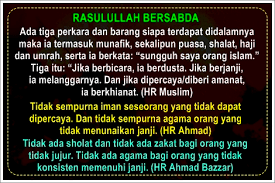 Apa temanmu ada yang seperti ini? Gambar Kata Ciri Orang Munafik Cikimm Com