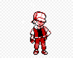 It also is in the only starter pokémon evolutionary line in which all members have gender differences. Pokemon Trainer Red Pixel Art Png Red Pokemon Trainer Sprite Pokemon Trainer Png Free Transparent Png Images Pngaaa Com