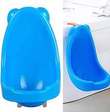 Amazon.co.jp: LIFANG ボーイ実用ハンギングタイプPPトレーニングトイレ流出証明安全簡単にきれいな旅行浴室おしっこ子供トイレベビー  (Color : Blue) : ベビー＆マタニティ