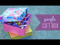 This box is different from an origami this may depend on the design on the front of the card, or on how big the item is that you want to enclose. Easy Square Paper Gift Box Tutorial Essyjae