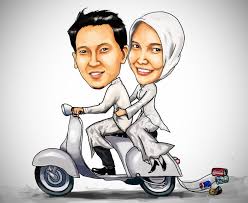 Hasil gambar untuk KARIKATUR PENGANTIN