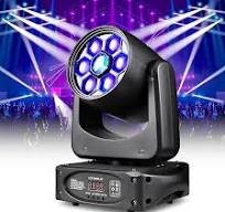 Amazon.com: Luces LED de 150 W con cabeza móvil para DJ, 8 ...