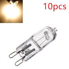 Maybe you would like to learn more about one of these? 10pcs Lot 220 230v G9 Halogen Bulb 40w Bright Uv Protection 2800k 3000k Warm White Halogen Bulbs Light Support Dropshipping Halogen Bulbs Aliexpress