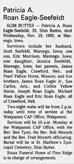 Obituary for Patricia A. Roan (Aged 29)