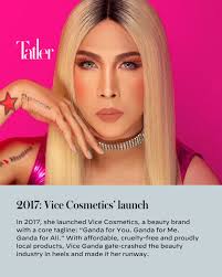ViceGanda (@praybeytbenjamin)'s journey is a story of brilliance, boundless  charisma and barrier-breaking success. She's the highest-paid comedian in  the country, 'unkabogable' box office star, a beauty mogul and a defining  voice in