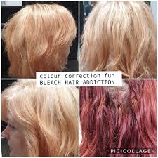But with so many hair bleaching products on the market, finding the right bleach for your mane can be a challenge. Bleach Hair Addiction Get That Box Colour Red Out Love A Good Challenge Winter Blondes Facebook