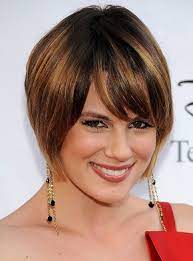 Pictures of short curly hairstyles. 80 Cute Short Hairstyles For Round Faces With Double Chin 2021