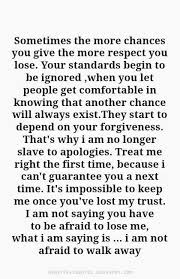 Share these healing toxic relationship quotes on instagram and inspire others! Sometimes The More Chances You Give The More Respect You Lose Heartfelt Quotes Heartfelt Quotes Chance Quotes Life Quotes