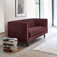 Simply unfold the seat cushion, unbuckle the rolled back support, then stack both futons to create a luxurious, thick bed that will deliver cushioned comfort all night long. Camden Sofa Bordeaux Mehr Garpa
