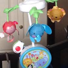 Find More Fisher Price Crib Mobile Animals Light Up Plays Music Night Light That Shines On The Ceiling Comes With An On Off Remote 15 For Sale At Up To 90 Off