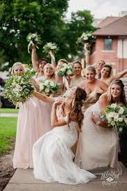 Loving These Bridesmaids Dancing Gif By Madison Wisconsin Wedding Photographer Www Lauraz Wedding Photographers Wedding Photography Strapless Wedding Dress