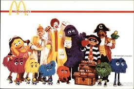 Mcdonald S Characters Mcdonalds Old School Cartoons Happy Meal Mcdonalds