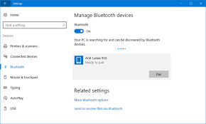 Now that bluetooth is turned on, go ahead and turn on the device you want to pair and put it. How To Turn Off Or Disable Bluetooth In Windows 10