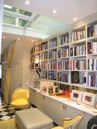 Way To Close The Bathroom Without Blocking Light From Skylight Home Home Office Design Eclectic Living Room
