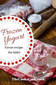 Science In The Kitchen Frozen Yogurt Frozen Yogurt Easy Frozen Yogurt Yogurt