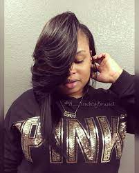 Asymmetrical Natural Part Bonded Bob Hair Beauty Hairstyle Beauty