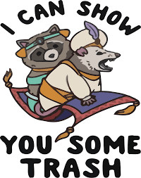 Rated 5 out of 5. I Can Show You Some Trash T Shirt Trashed Shirt Trash Character