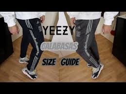 Sizing Update Adidas Yeezy Calabasas Pants Luna Ink Wolves