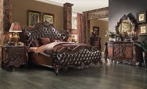 27010 acme bedroom set ragenardus collection antique white. 21120 Bedroom Cherry Oak Finish Versailles Collection By Acme Furniture