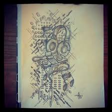 Dj Tattoo Sketch By Ranz Dj Tattoo Music Tattoo Sleeves Tattoo Sketches