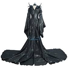 Women S Halloween Cosplay Show Long Black Dress Costume Standard Plus Size Xxs 3xl Maleficent Cosplay Cosplay Dress Cosplay Outfits