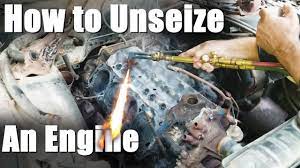 How To Unseize An Engine Youtube