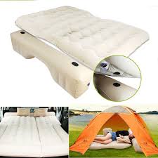 Us 104 36 26 Ipree Suv Inflatable Air Mattresses Bed Portable Camping Flocking Pad Cushion Car Travel Road Trip Camping From Sports Outdoor On Banggood Com Inflatable Air Mattress Car Travel Mattress