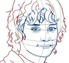 How To Draw Frodo Lord Of The Rings Step 8 Drawings Sketch Painting Guided Drawing