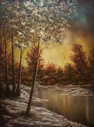 Tips for working with gesso manning makes stuff. Golden Sunset