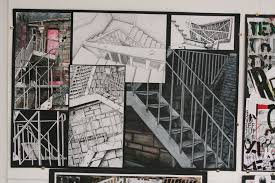 Research Drawings Higher Morrison S Academy A Level Art Sketchbook Stair Art A Level Art