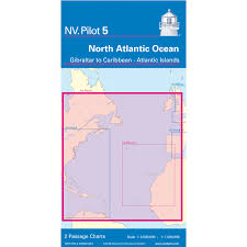 Nv Pilot Chart 5 North Atlantic Ocean Gibraltar To Caribbean Atlantic Islands