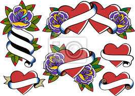 Black rose tattoo designs is often associated with dark feelings and death. Rose Tattoo Design Leinwandbilder Bilder Tatowieren Emblem Liebhaber Myloview De
